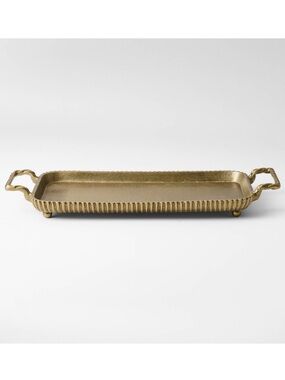 Brass Footed Tray with Handles - Threshold™ designed with Studio McGee, New!
